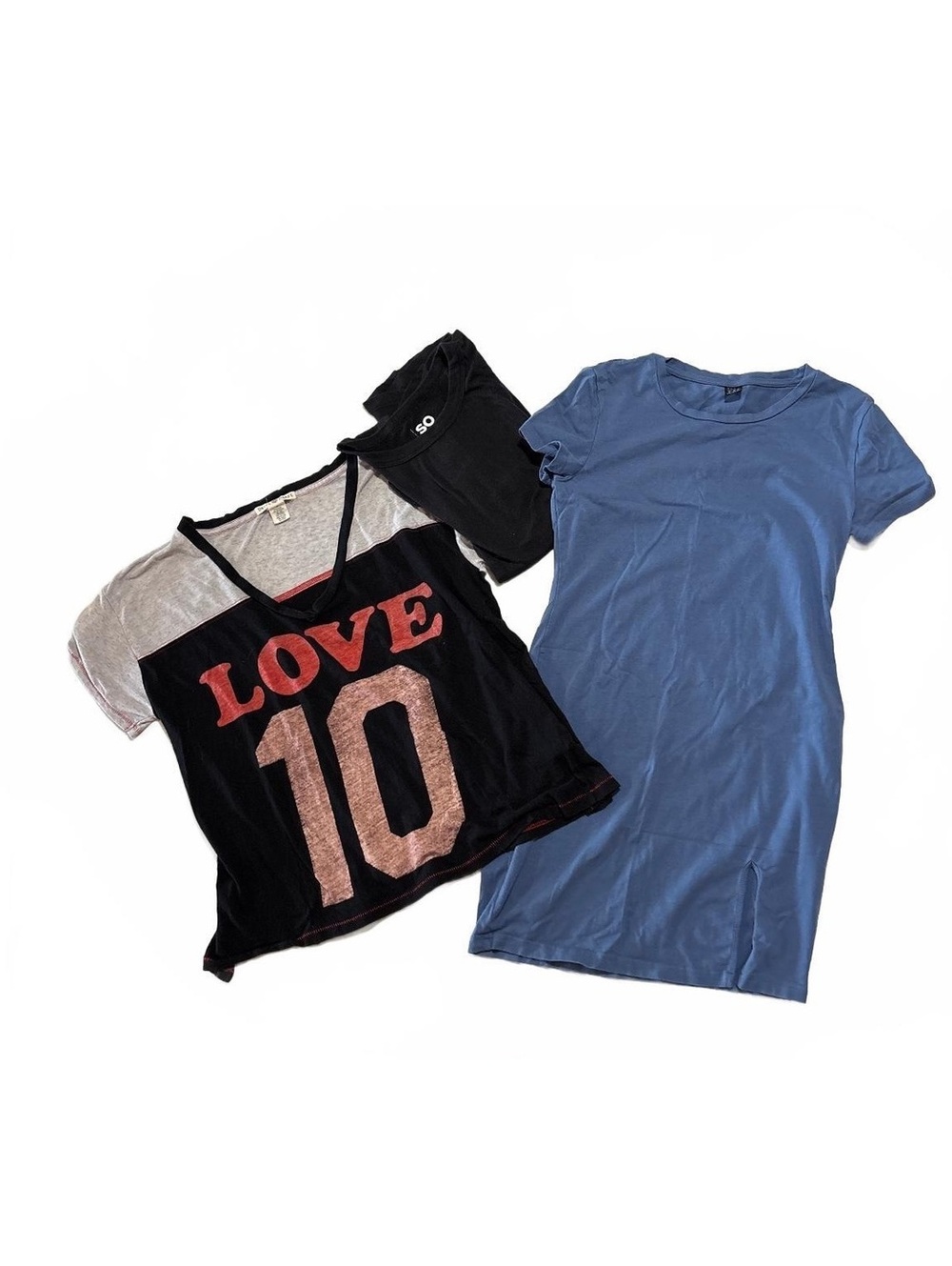 Size Medium Clothing Bundle Shein Bodycon Dress Derek Hart Tee SO Shirt Lot